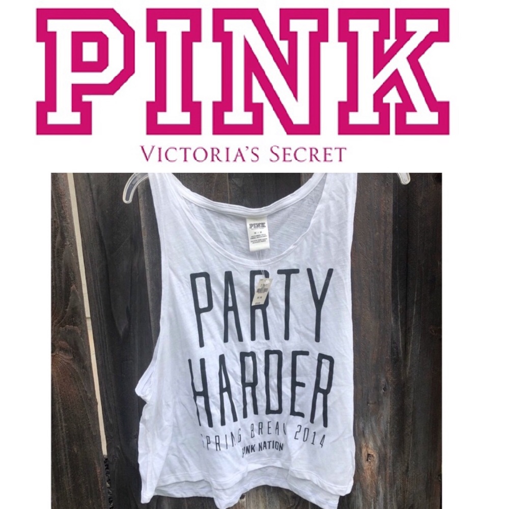 VS Pink Spring Break 2014 Tank - Picture 5 of 11
